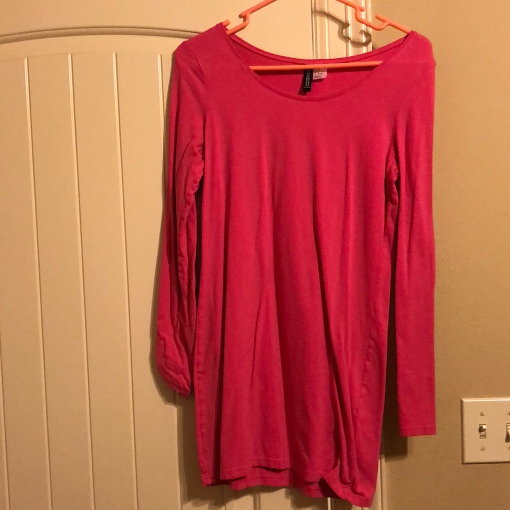 PINK H&M Fitted Tunic